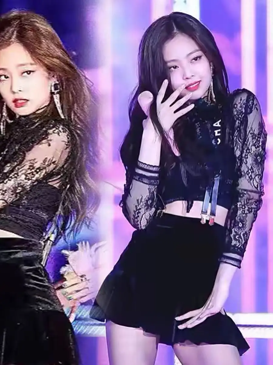 

Idol Tops Skirt Belt Bra Jennie Outfit Black Jazz Dance Stage Gogo Dancer Costume Kpop Rave Clothes Women Festival Clothing