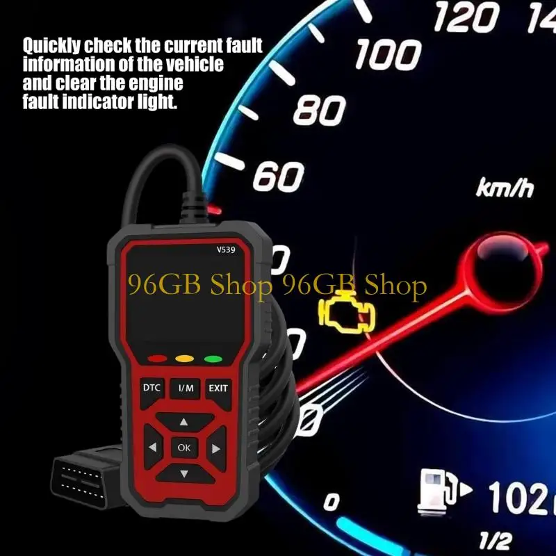 96GB Multifunctional Car Diagnostic Unit Reads 35901 Error Indicators Evaluates Electrical System Operation
