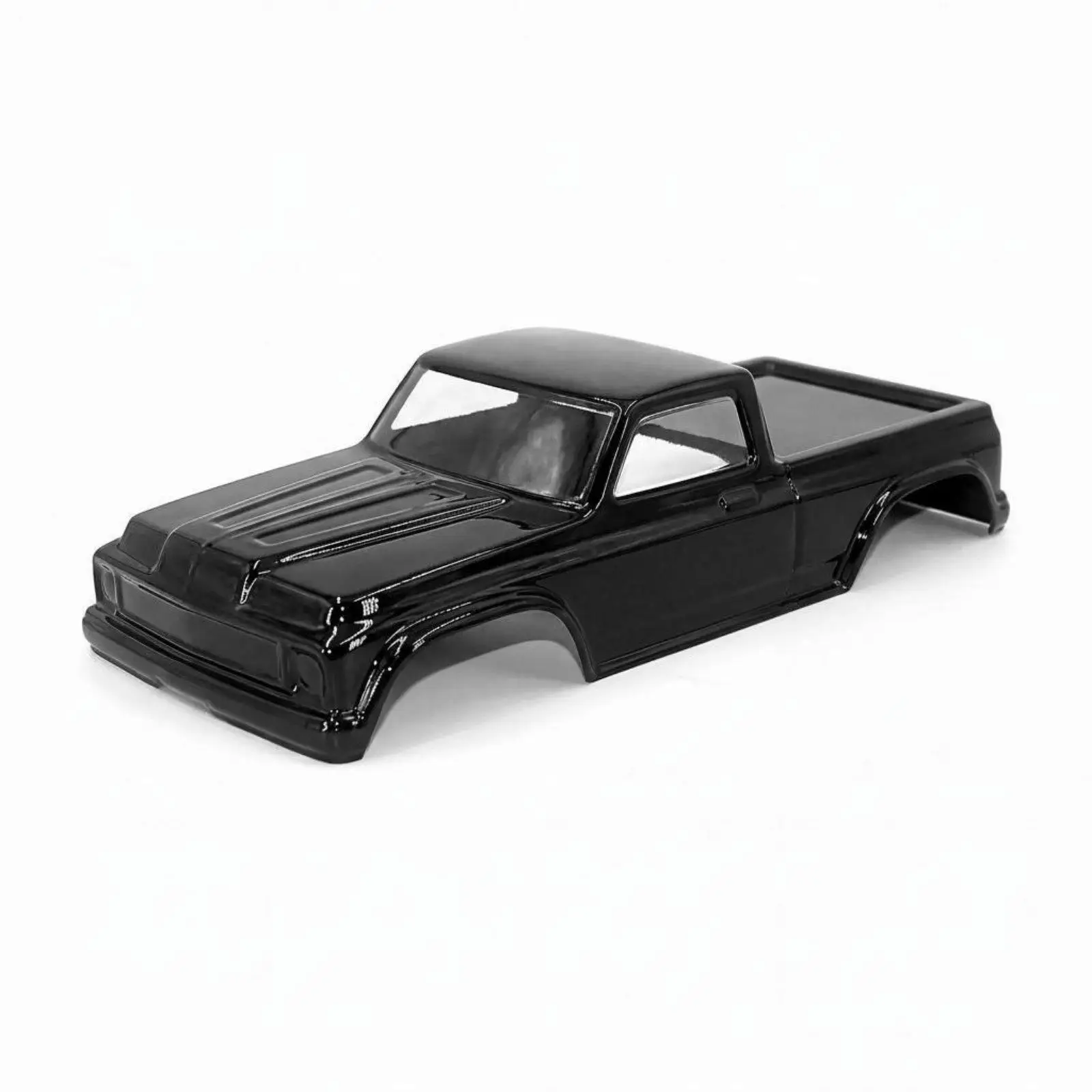 1/10 RC Truck Body Shell Plastic Pickup Vehicle Cover with Pre Cut Mounting Points for Custom Finishes