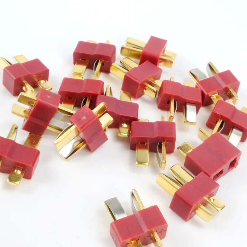 5/10 pairs T-type plug mannelijke en vrouwelijke connectoren voor afstandsbediening quadcopter lithiumbatterij afstandsbediening UAV vliegtuigen onderdelen