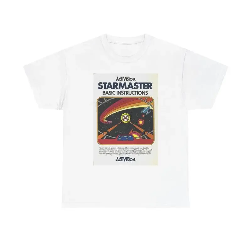 Starmaster T Shirt Vintage Video Game Retro Heavy Cotton