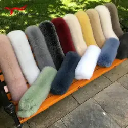 Real Fox Fur Collar Winter Women Natural Genuine Fur Scarf High Quality Fashion Warm Muffler And Luxury Scarves Russian Ladies