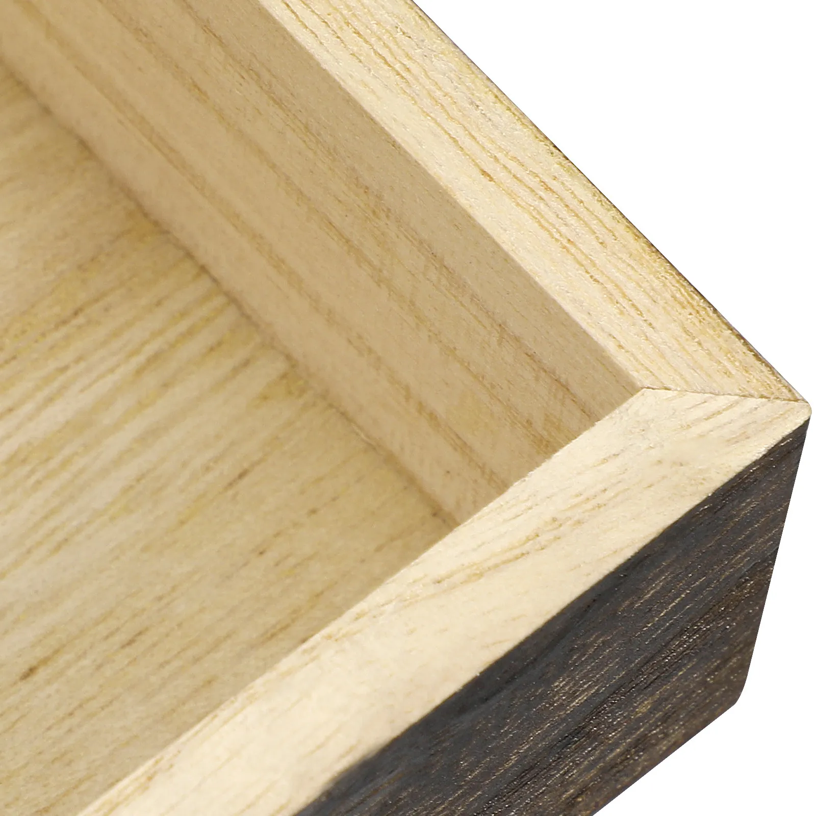 

Natural Wood Rectangular Jewelry Box Storage Organizer for Bracelets Watches Earrings Pendants Brooches Hair Clips Retro Gift