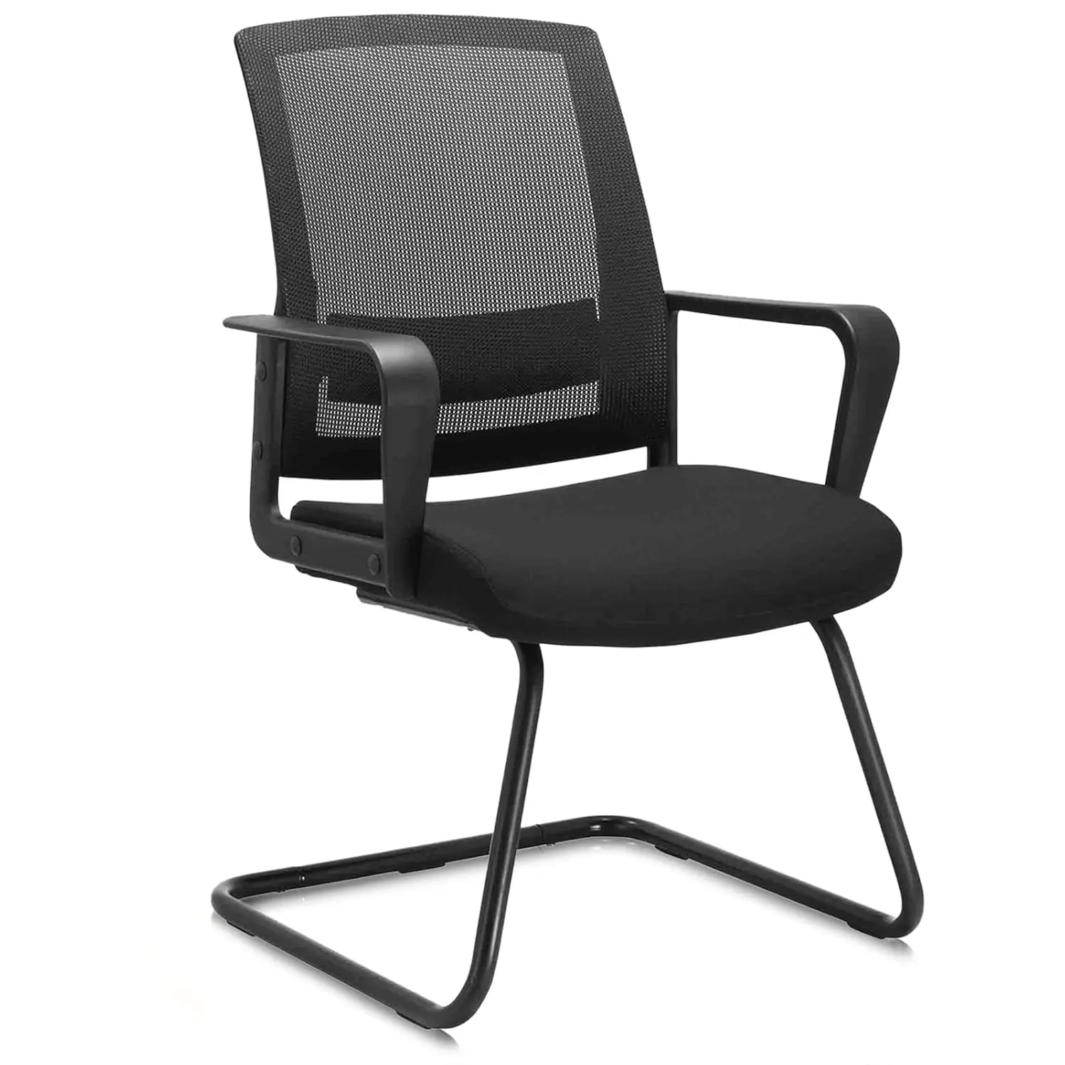 

Office Guest Chair with Lumbar Support and Mid Back Mesh Space Air Grid Series for Reception Conference Room, Customized