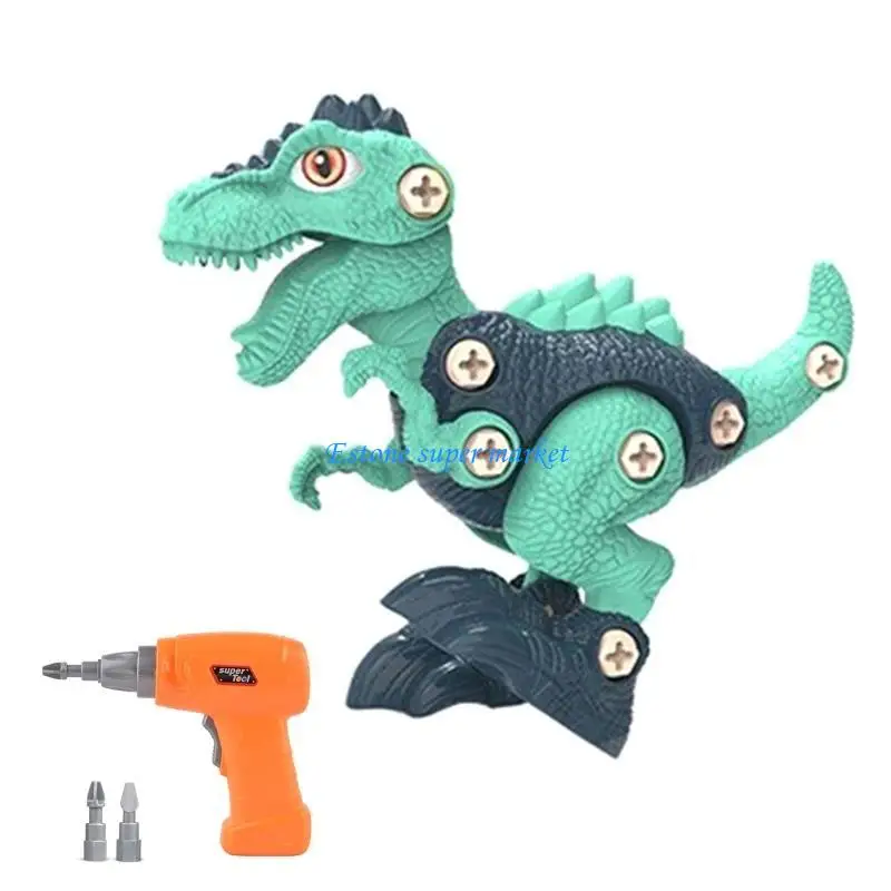 Table jeu dinosaure 090B, jouet avec outil, fournitures figurines d'action, jeu Table couleur classique, cadeau