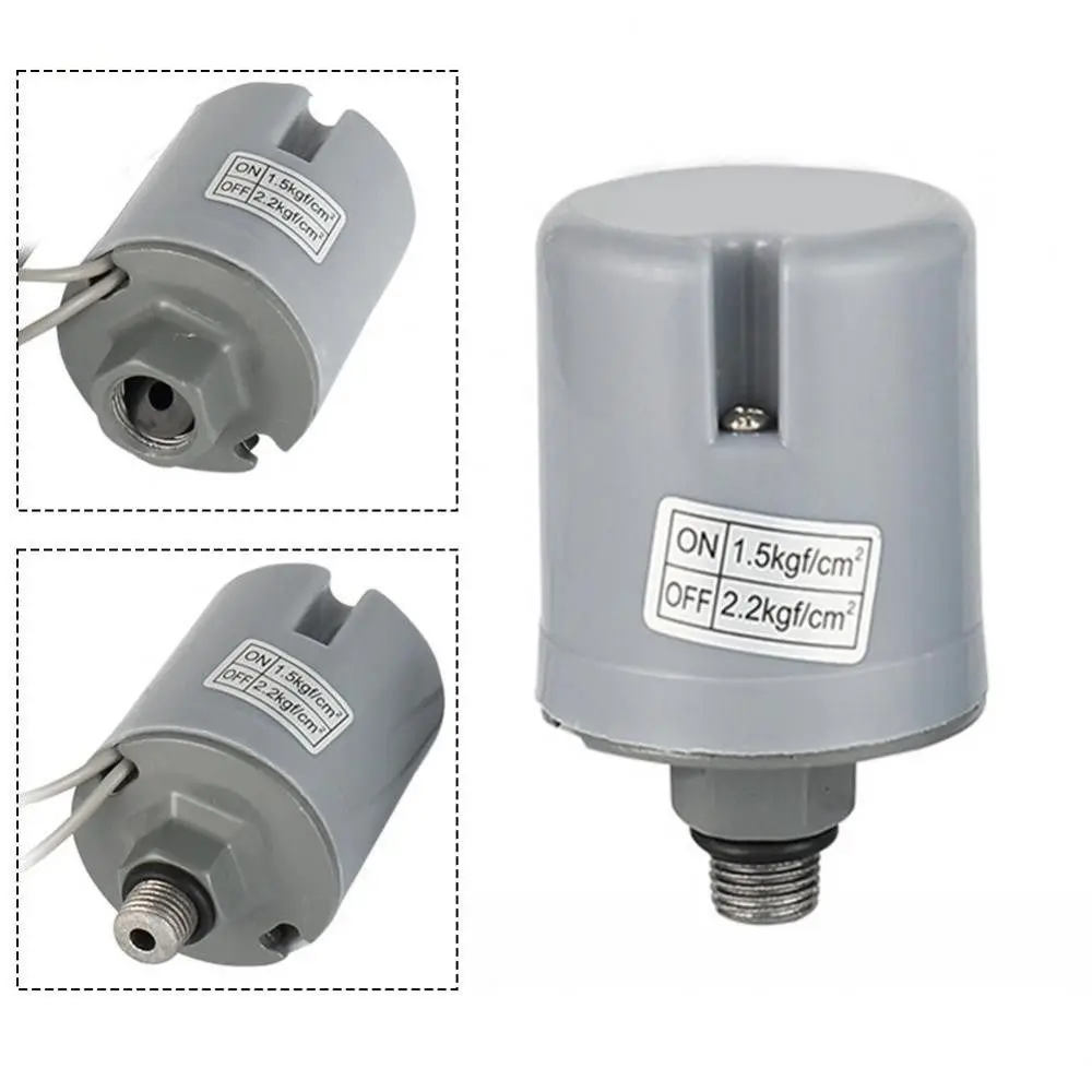 Bomba de agua automática, interruptor de presión, rosca Universal, controlador de interruptor de bomba de agua, bomba de refuerzo de ahorro de energía