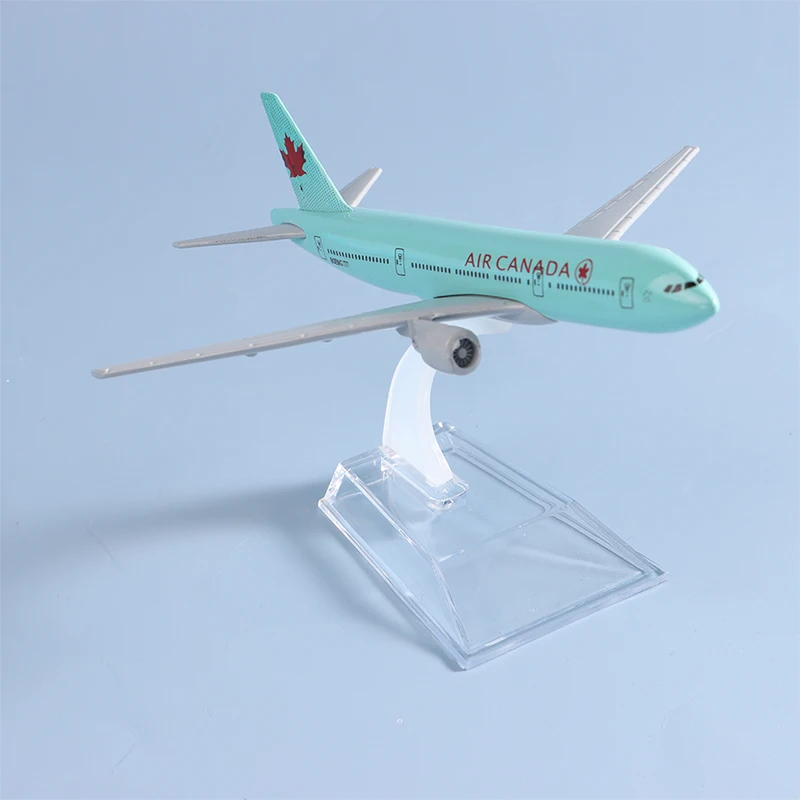 1Pc Air Canada Boeing 777 Plane Model Alloy Metal Model Airplane Souvenir Model Aircraft Collection 16cm