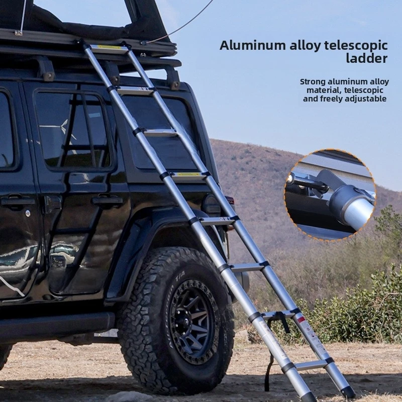Hot Selling Weatherproof Hard Shell Rooftop Tent Portable Single Person Quick Setup for SUV Compact Off-Road
