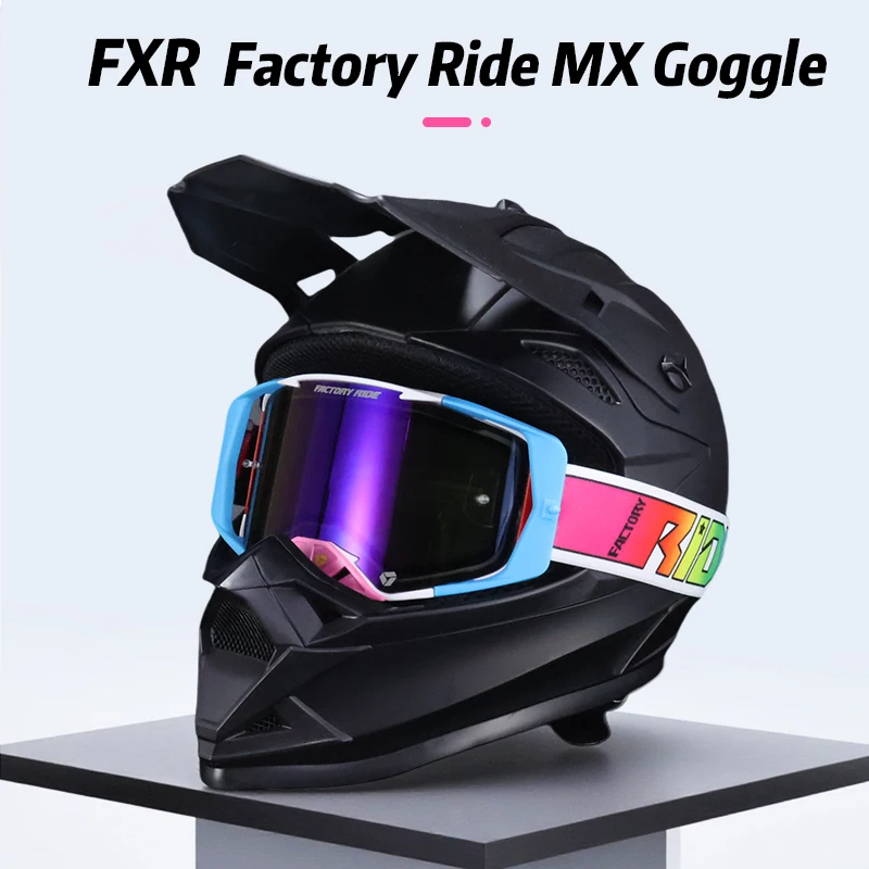 FXR ركوب موتوكروس نظارات دراجة نارية النظارات الشمسية رجل MTB ATV قناع يندبروف حماية التزلج الدراجات سباق على الطرق الوعرة نظارات #3