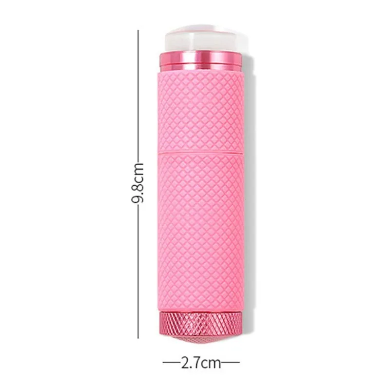 แบบพกพา Mini UV Fast แห้งโคมไฟแต่งเล็บมือถือซิลิโคนกด UV Light สําหรับเล็บเจลเล็บ Art Drying Polish Quick Dry โคมไฟ