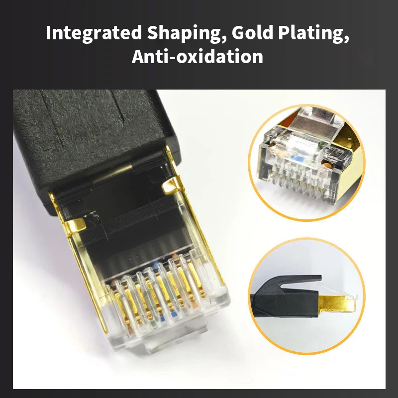 CAT6A Profinet Drag Chain Industrial Network Cable High Flexibility Shielded 10 Gigabit Oil-resistant Wear-resistant Servo Wire