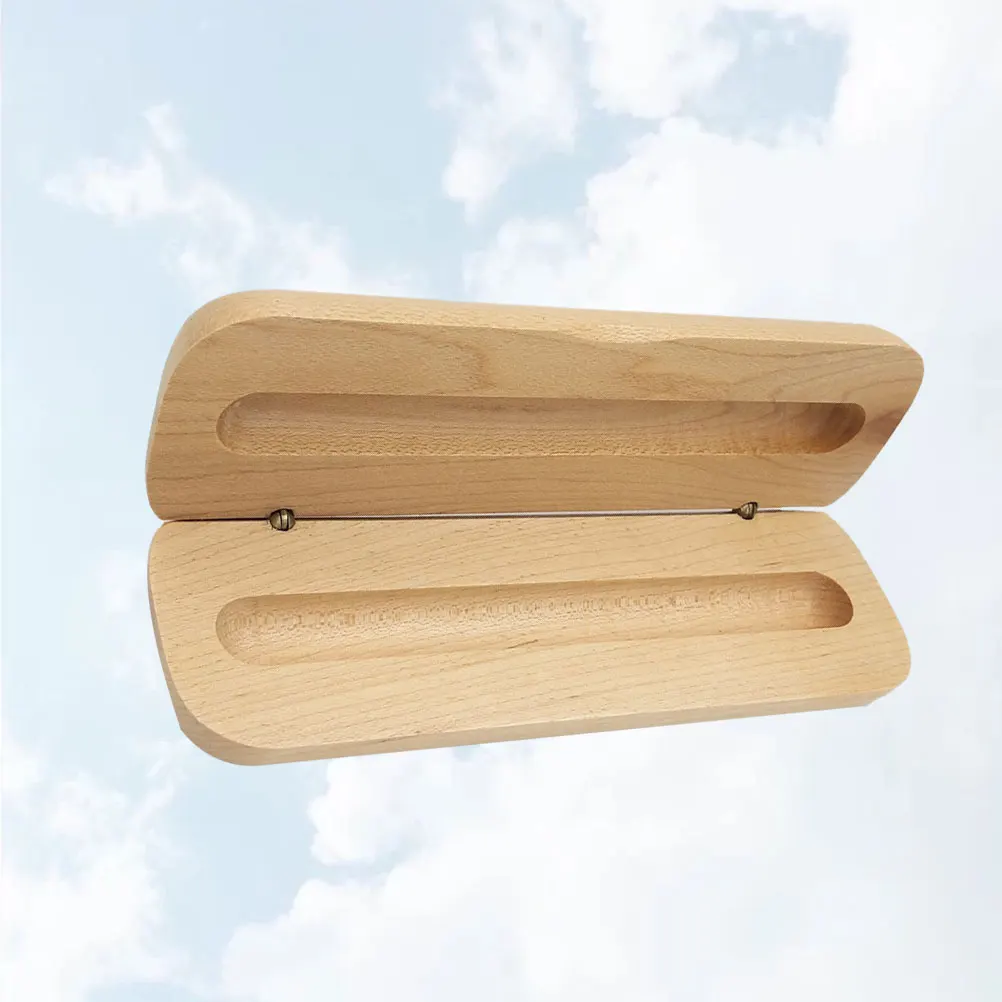 بلون مقلمة الإبداعية متعددة الوظائف خشب القيقب واحد حامل القلم الرصاص القرطاسية صندوق القلم اللوازم المكتبية القرطاسية St