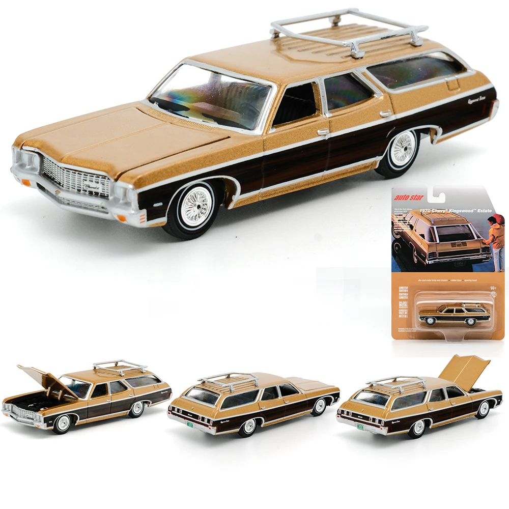 1:64 AUTO Alloy Car Model Toys Estate Wagon 1/64 Diecast Vehicle Mini Kids Toys Enthusiasts Collection Cars Gifts For Hotwheels