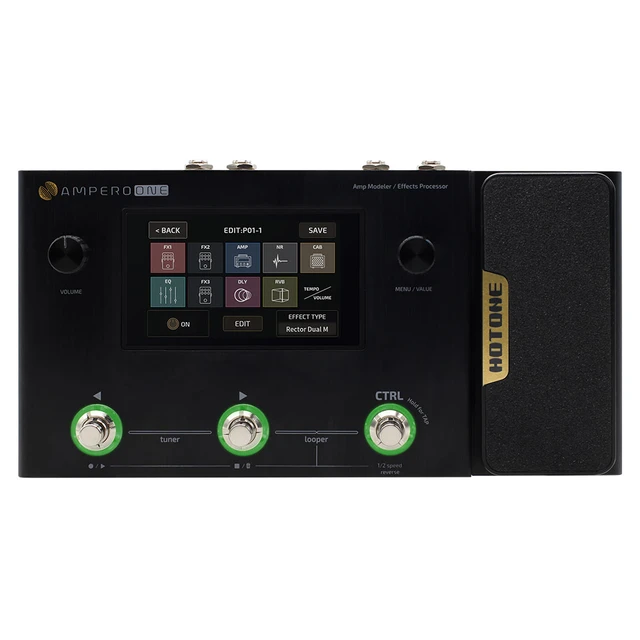 Hotone Ampero one Guitar Multi Effects Pedal Processor MP-80 EU/US/AU/UK  Power Source - AliExpress