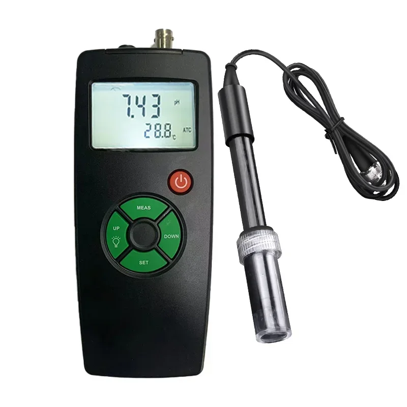 2026//portability laboratory water temperature value mv ph  with lcd display, portable digital water quality