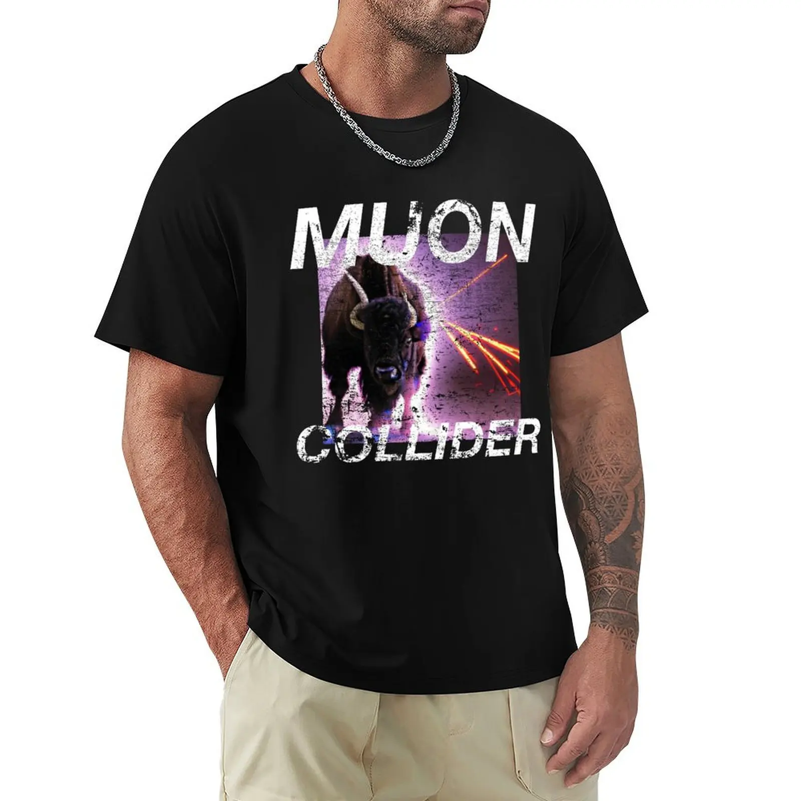 

Muon Collider Retro T T-Shirt clothes vintage new gifts and t-shirts mens t shirt graphic