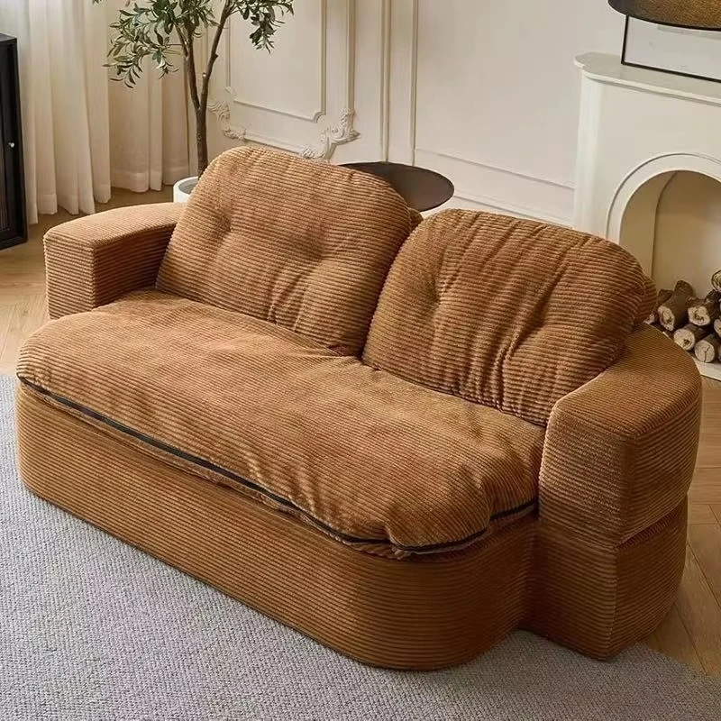 Modern Simple Living Room Sofa Bed High Density Sponge Apartment Hotel Living Room