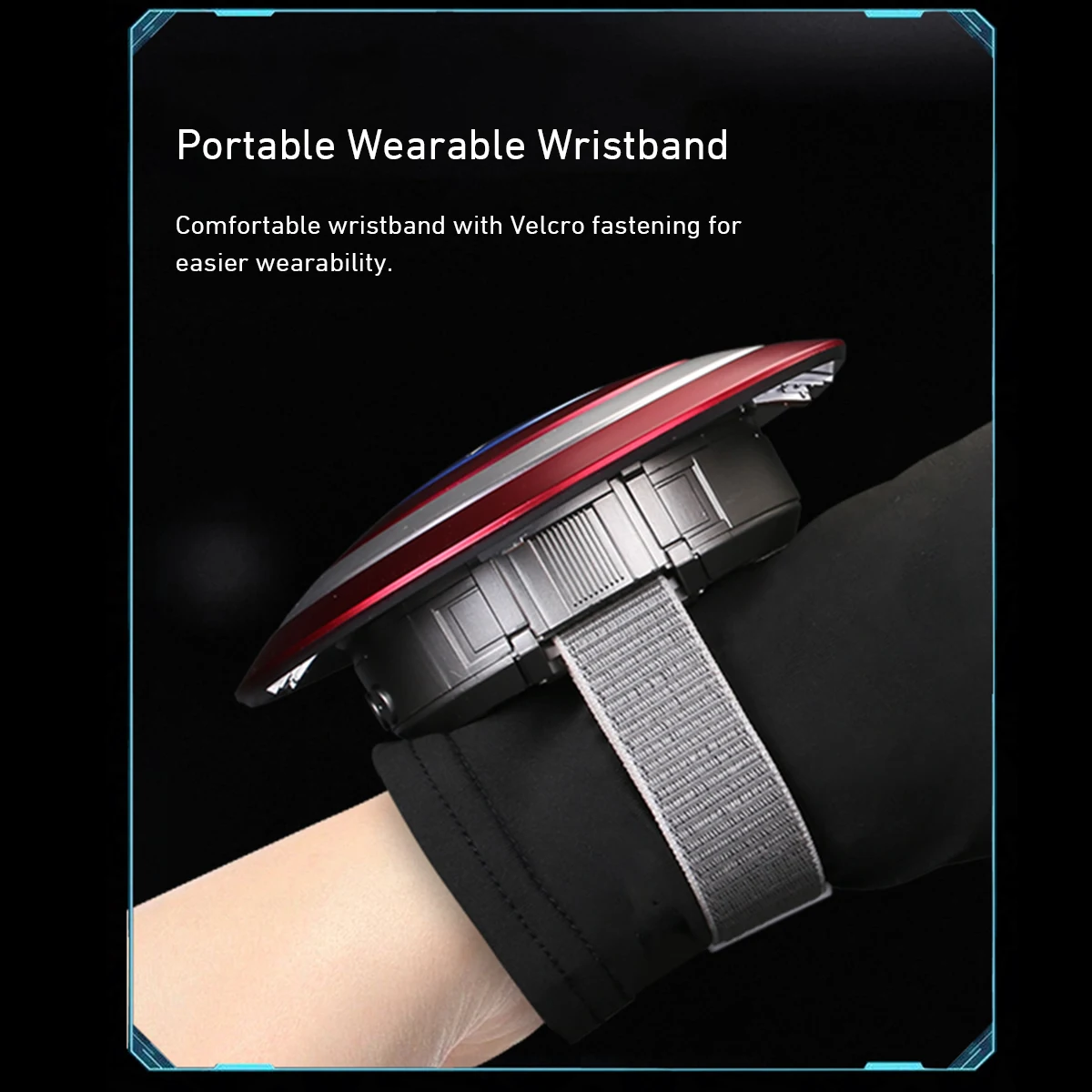 ハイプレイ キラーボディ キャプテン・アメリカ シールド ウェアラブルスピーカー KB20102 スタチュー