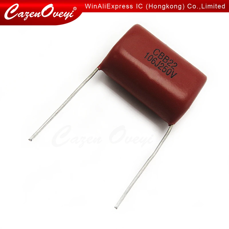 2pcs/lot CBB22 250V106J 106J250V CLCBB21 250V 106J 10UF In Stock