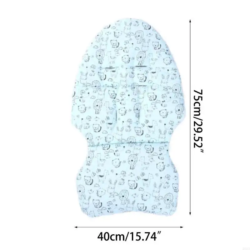 R66D Universal Car Stroller Covers Soft Thick Pram Cushion Car Pad Cover for Baby Kid Children Stroller Accessories