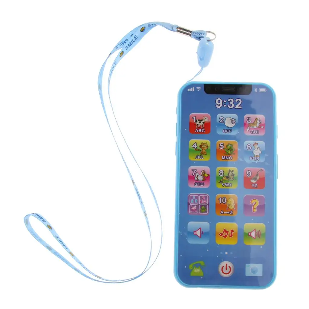Multifunctionele telefoon met aanraakscherm Engels leermachine kinderen spelen