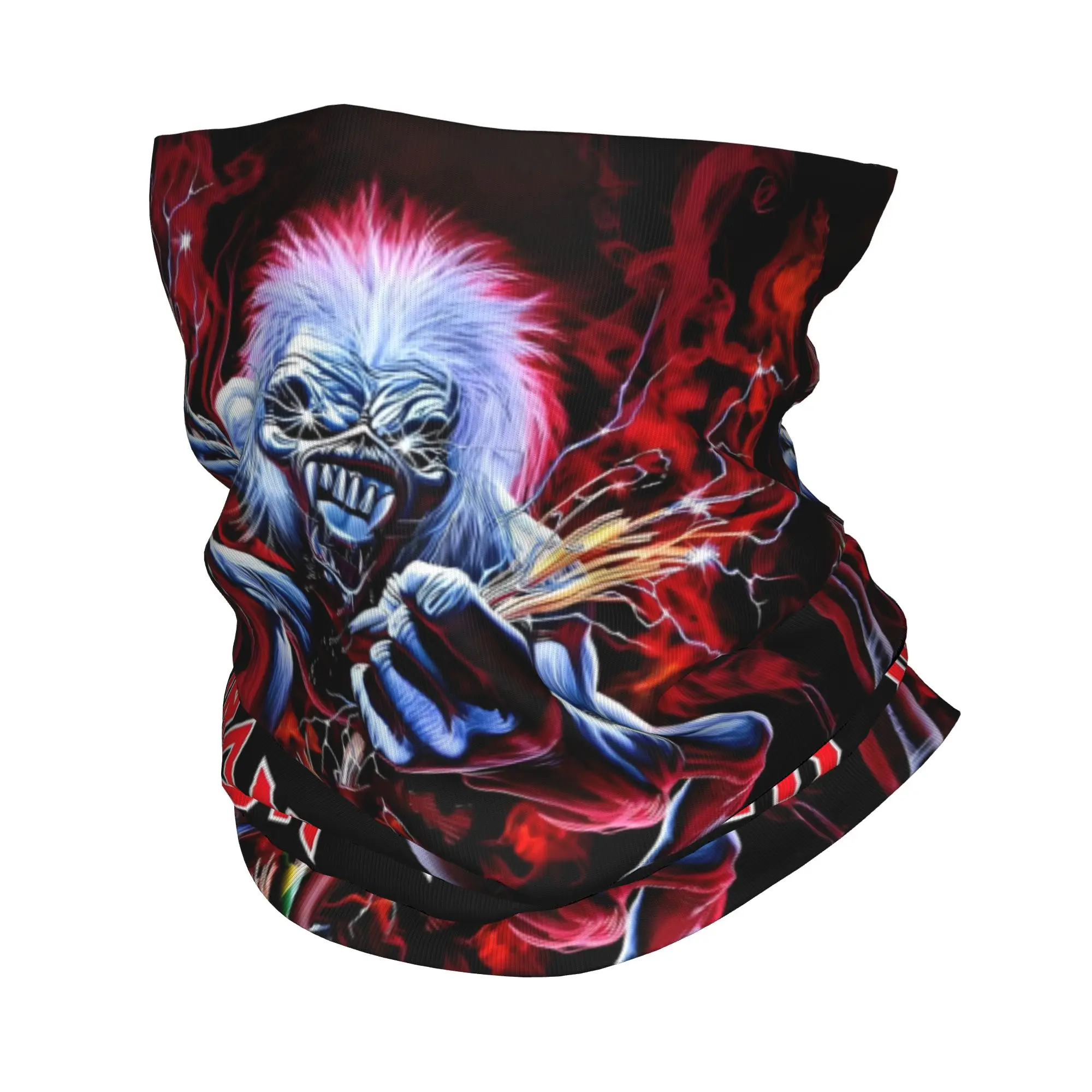 I-Irons M-Maidens Bandana invierno calentador de cuello mujeres a prueba de viento envoltura cara bufanda para esquí melodía Hardcore banda de Metal polaina diadema