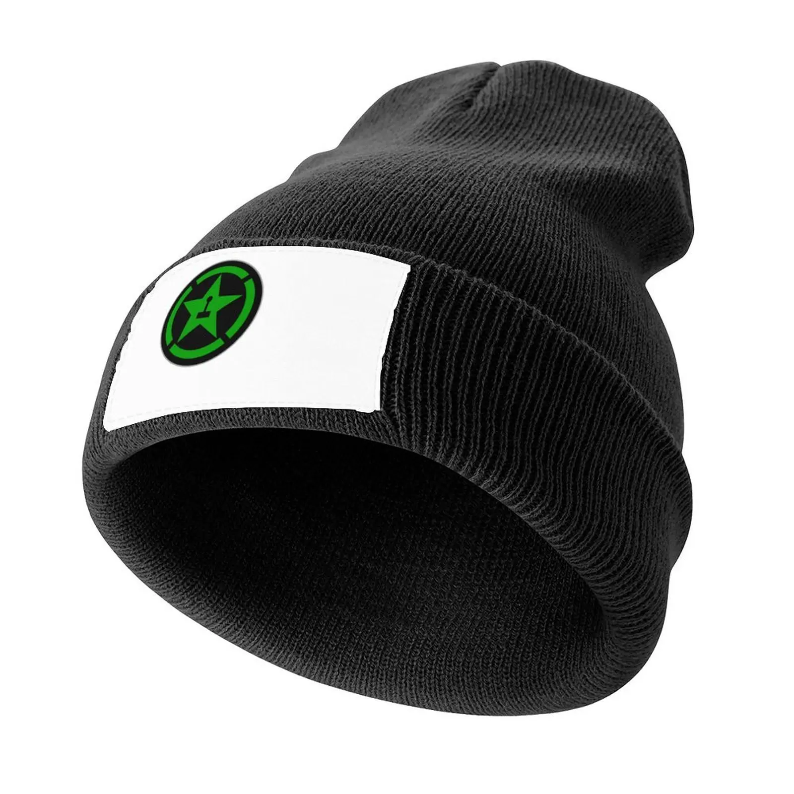 

Achievement hunter logo Knitted Cap western Hat derby hat Thermal Visor Trucker Hat Men Caps Women's