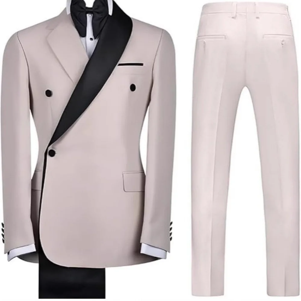 

Men's suit slim fit formal wedding party suit party dinner coat+suit pants shared use in multiple business and workplace setting