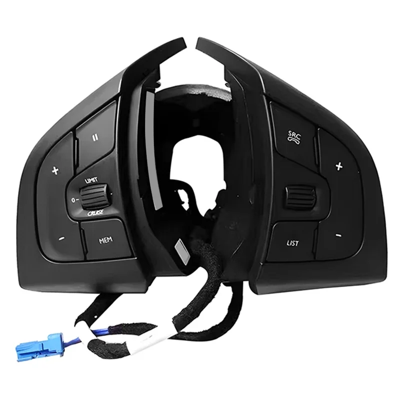 

Car Steering Wheel Cruise Switch Button Audio Volume Control Switch Buttons For Citroen Cactus DS5 DS6-AT80
