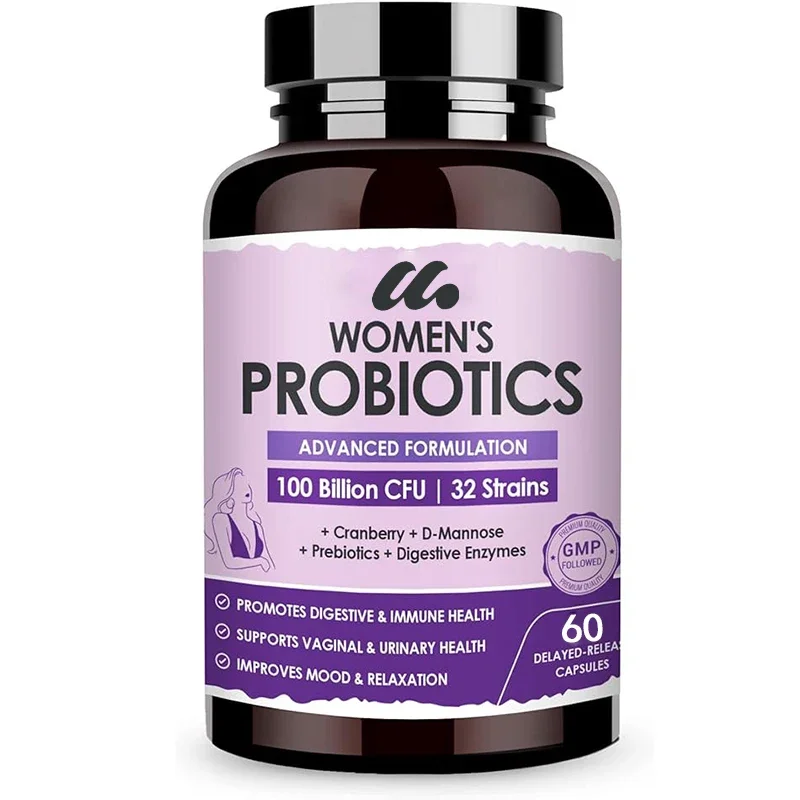 

Probiotics for women containing enzymes and prebiotics 100 billion | Probiotics containing mannose and cranberries