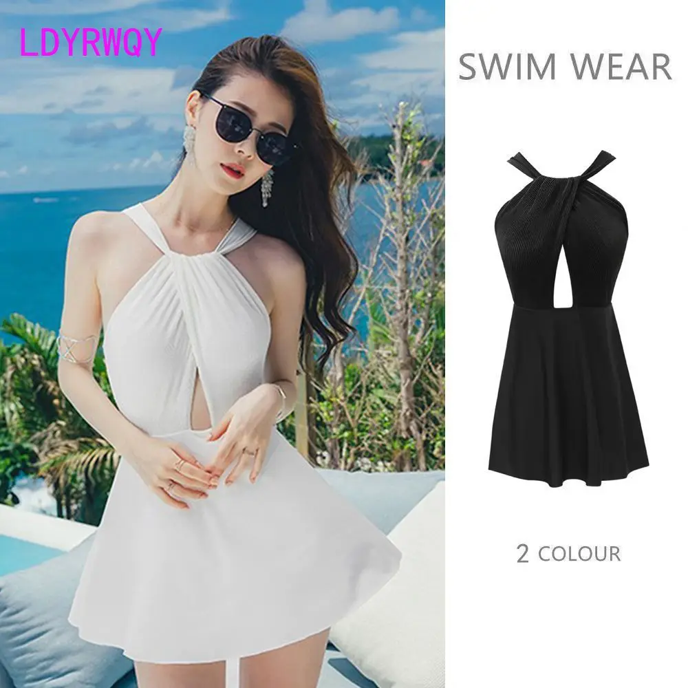 Swimwear Women's Summer 2023 New Gathering Dress Style Sexy Vacation Swimwear Bikini