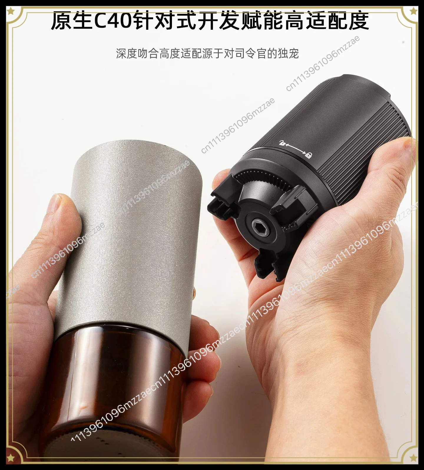 C40 Electric Module Bean Grinder Hand Crank To Electric MK4 Accessories Coffee Electric Grinder 3
