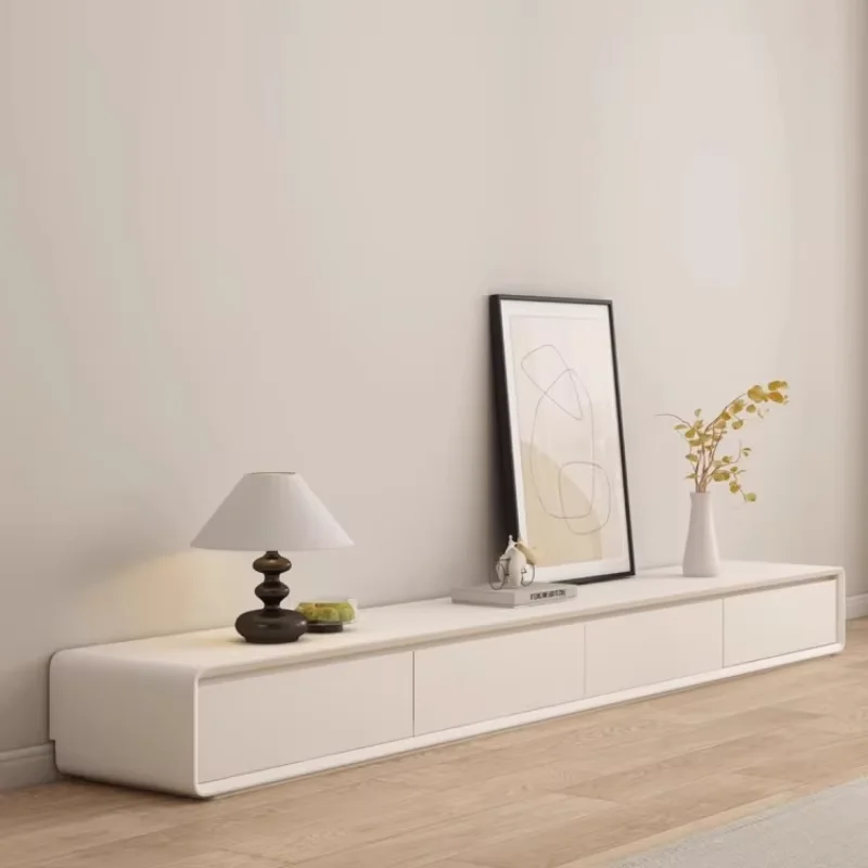 Adjustable Big TV Stand Cheap Cabinet Floor Designer TV Stand Minimalist Black Meuble Television Salon Farniture For Living Room