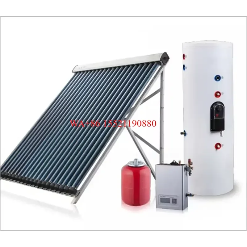 WMWMNU for Meisheng 10 12 15 Tubes Pressurized Evacuated Tube 300L Solar Water Heater Household Outdoor Use Best Selling 2023