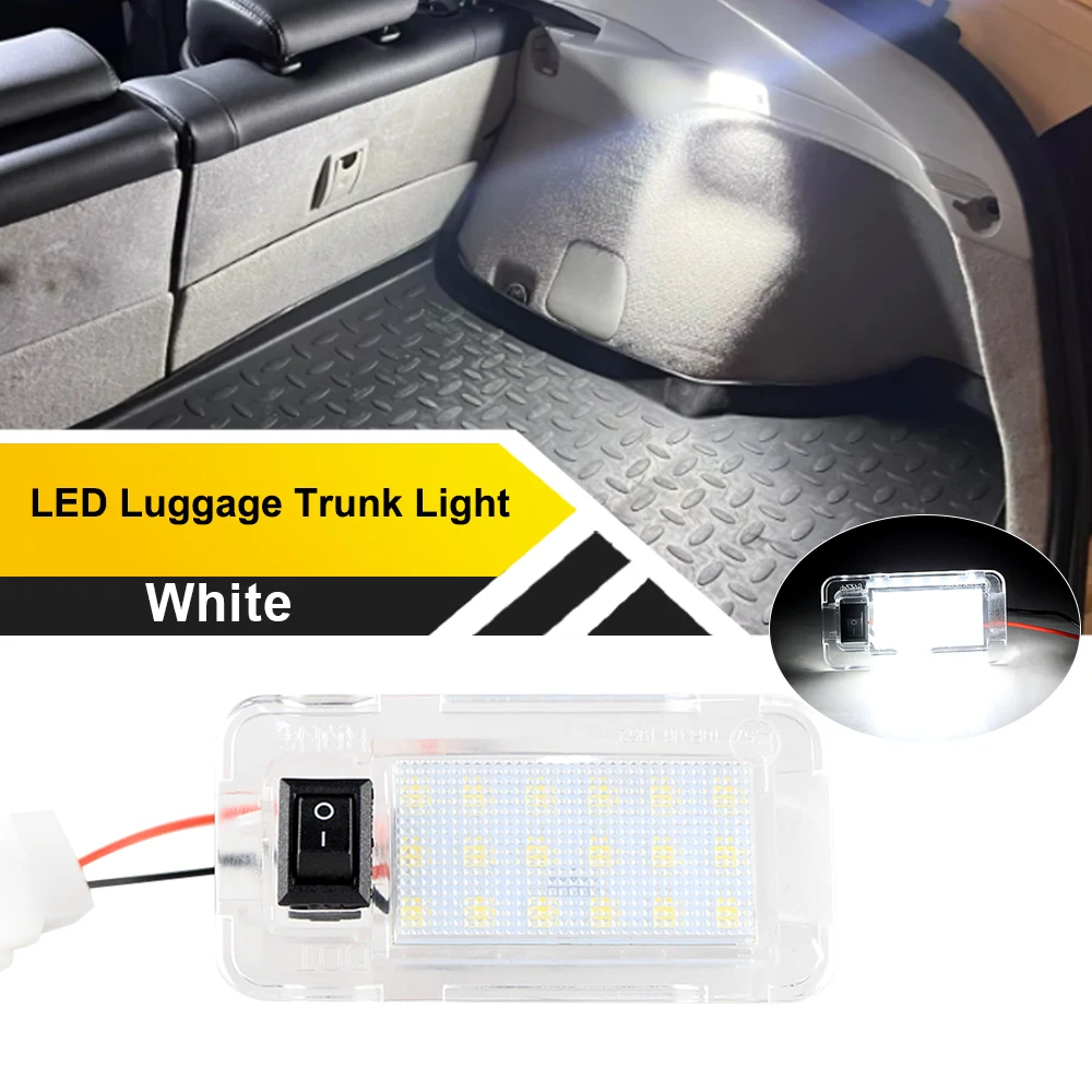 1PC For Toyota RAV4 06-22 Venza 09-15 Scion XB TC 10-15 C-HR 17-up LED 6000K Luggage Trunk Lamp Interior Light Compartment Lamps
