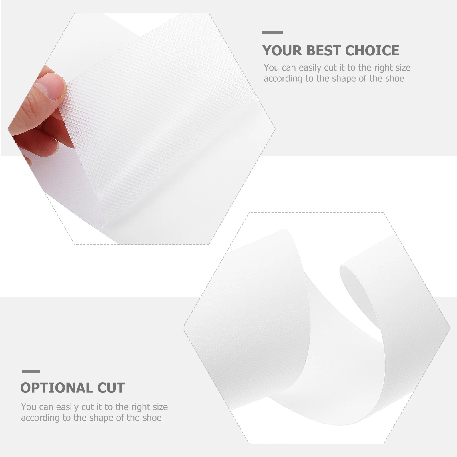 

Non Slip Rubber Inserts Heel Patch Shoe Anti Skid High Heels Stickers Protective Sole Pads Thin Layer Waterproof Long Wear Self