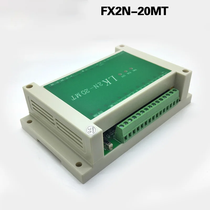 Panneau de commande industriel PLC, FX2N-20MT + 2AD, contrôleur Programmable domestique
