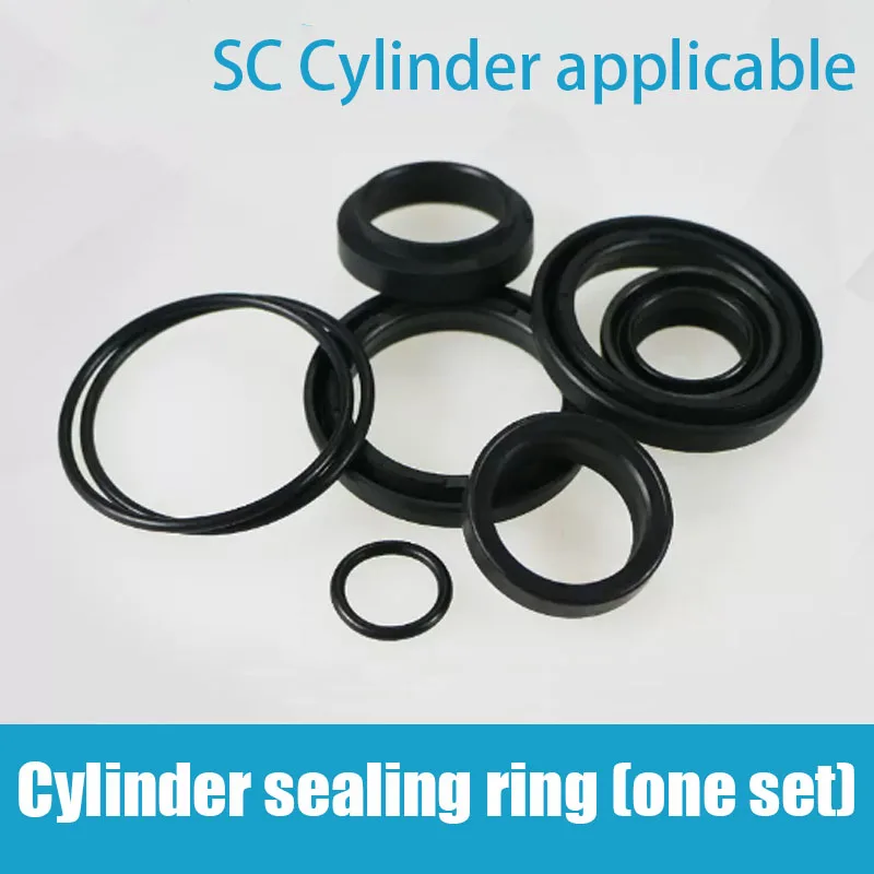 

SC Standard Cylinder Repair Kit Sealing Ring Dust Ring SC32/40/50/63/80/100/125/160 Wear-Resistant