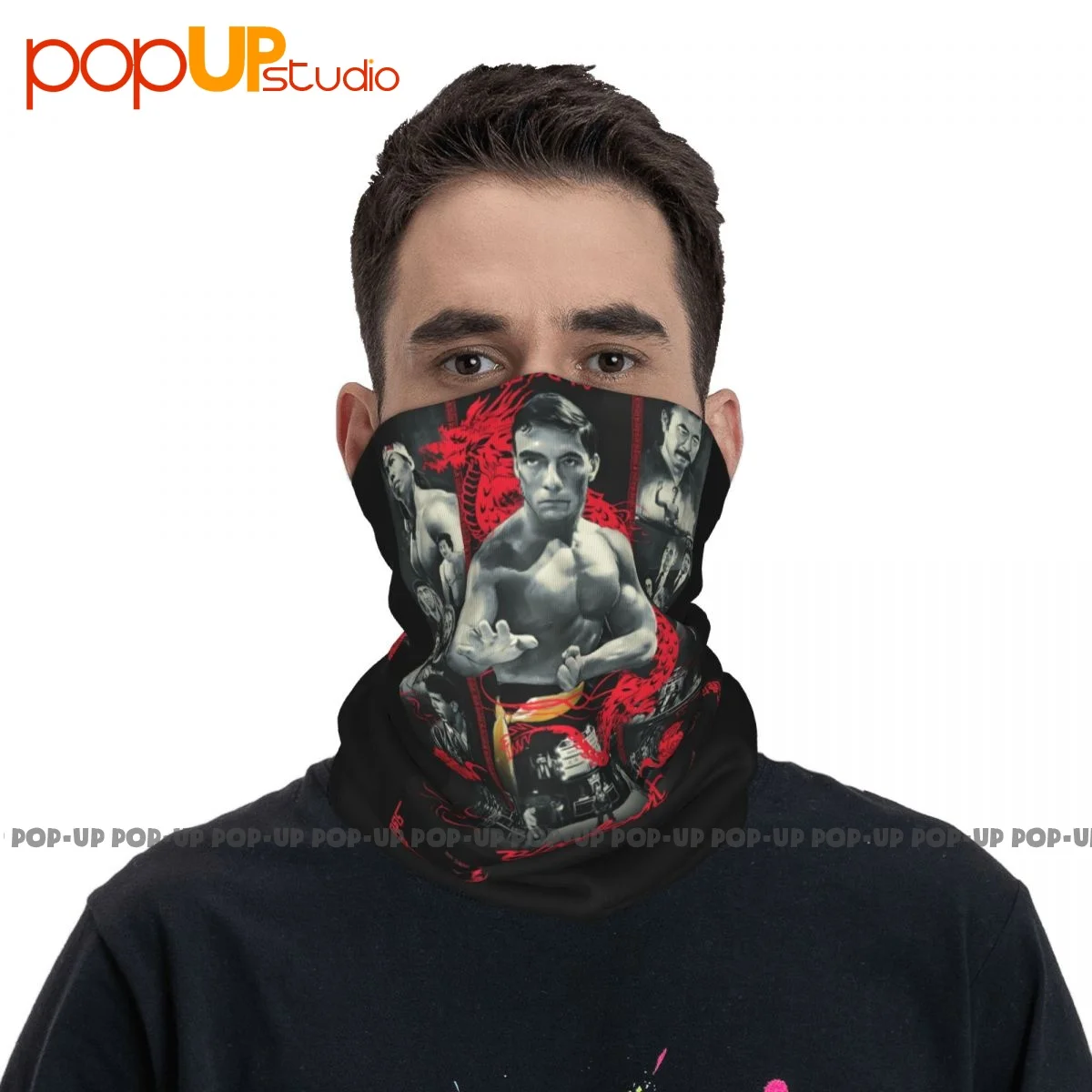 Jean Claude Van Damme Movies Neck Gaiter Bandana Scarf Face Mask