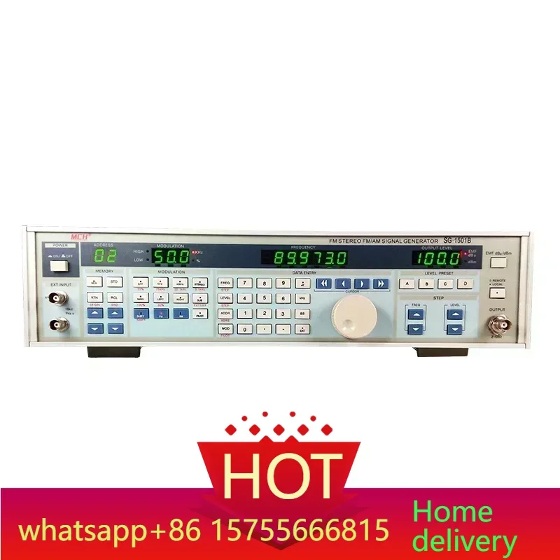 

Генератор сигналов SG-1501, частота 0.1~150 МГц, производитель