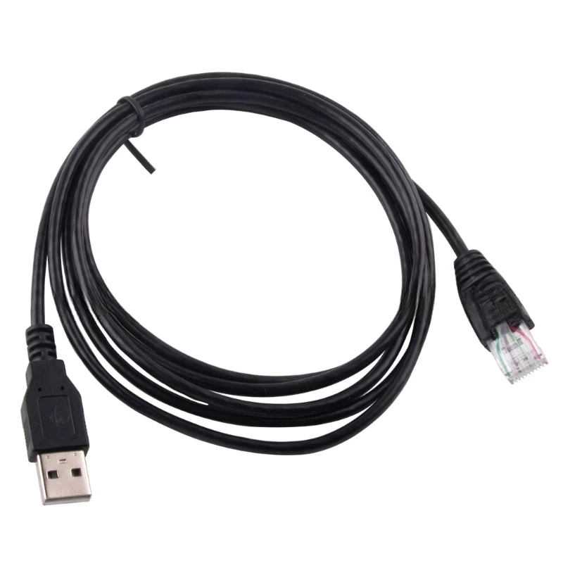 180CM USB to RJ50 Cable Replacement For Rj50 10P10C AP9827 UPS 940-0127B 940-127C Consoles Cable