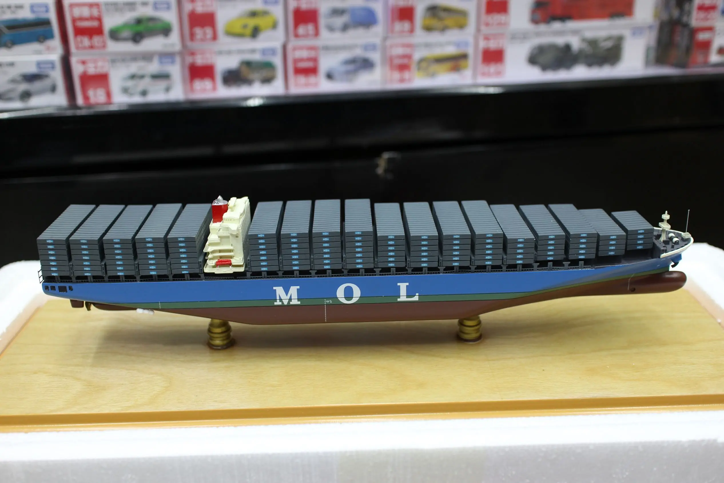 Mol Maestro PANAMA Cargo Ship Boat modello 1/400 scala modello in resina artigianale