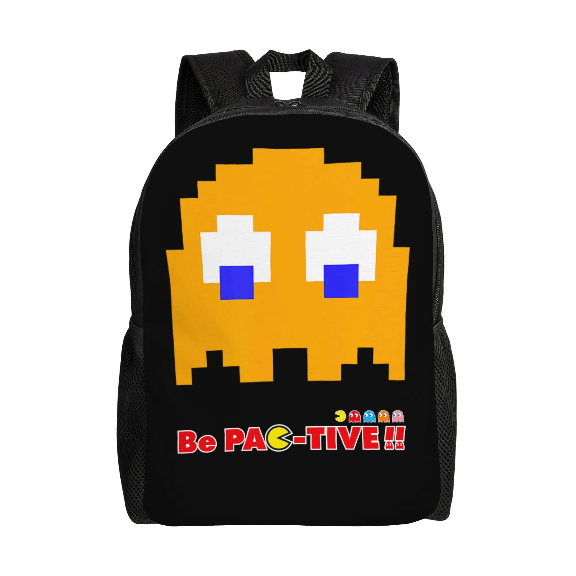 

Bandai backpacks PAC Man (2) Daypack mochila Travel Retro Washable Rucksack