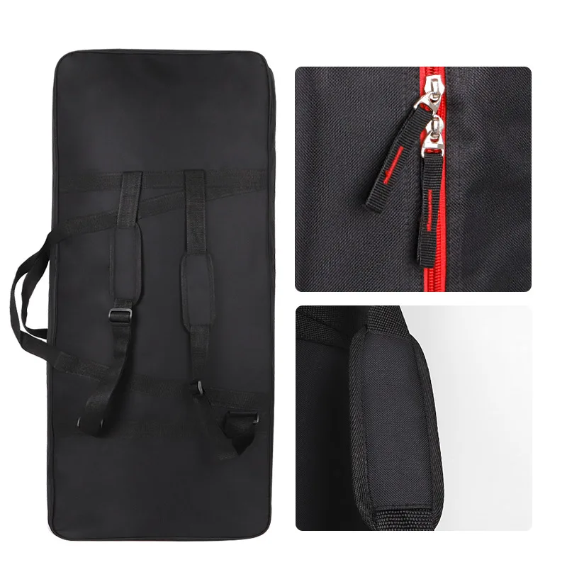 Bolso de hombro para teclado de 61 teclas, paquete grueso de 11mm, para Piano eléctrico, portátil, duradero, impermeable