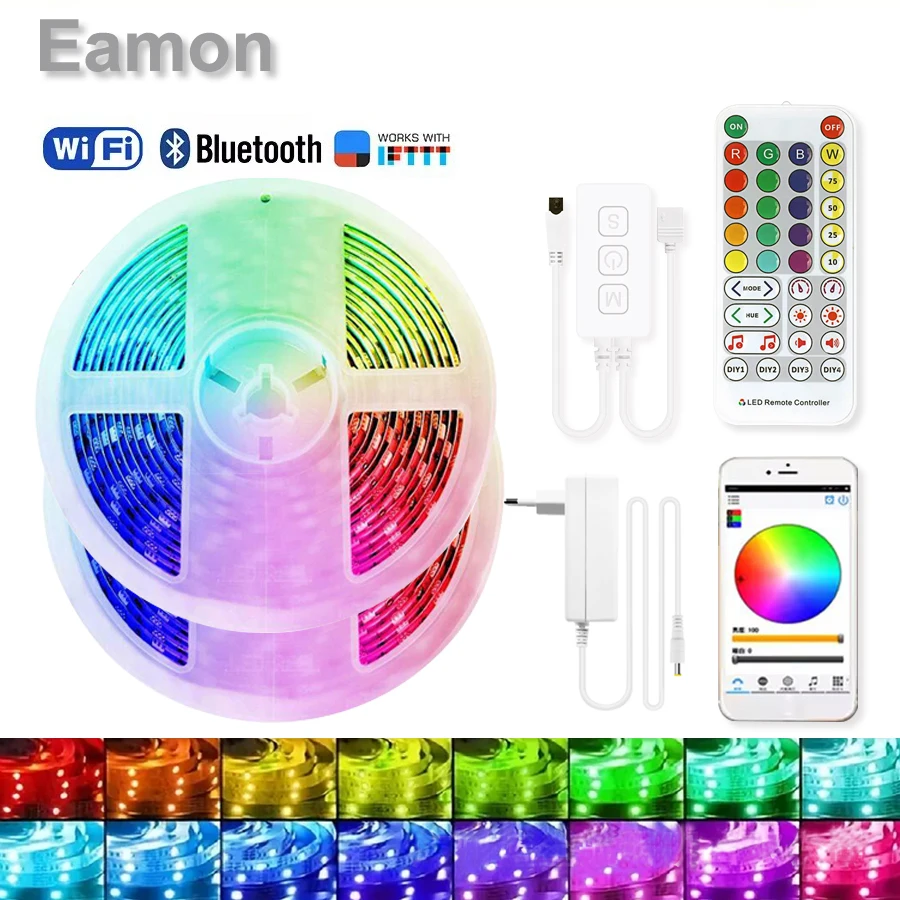 luz-de-tira-led-rgb-sincronizacao-de-musica-mudanca-de-cor-microfone-embutido-sensivel-luzes-led-de-aplicativo-dc12v-flexivel