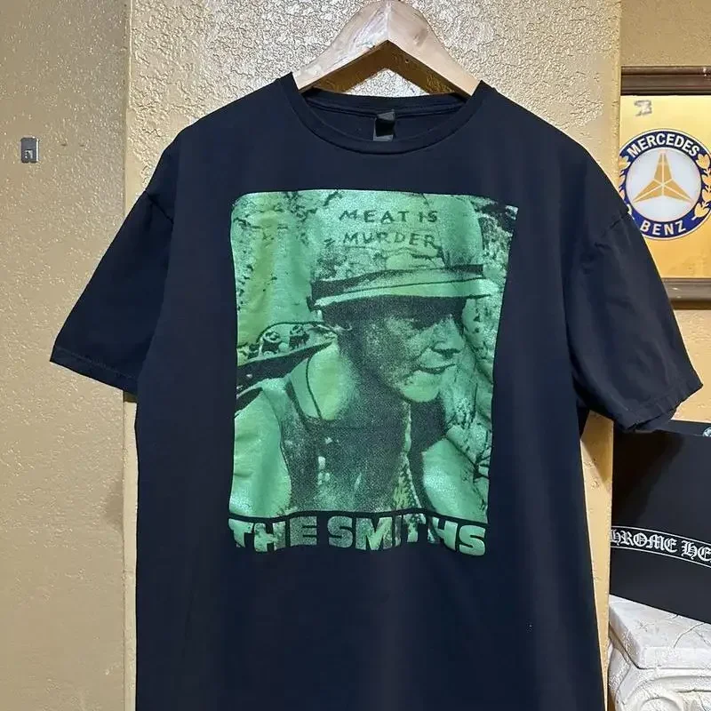 The Smiths Meat Is Murder Morrissey Band Unisex Tshirt Reprint S-5XL KH11822
