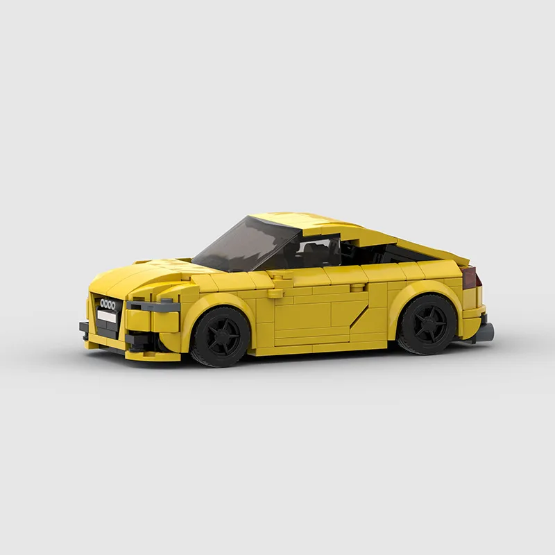 Hot-selling TT car moc compatible Lego small particles puzzle assembly DIY children's building block toys cross-border wholesale