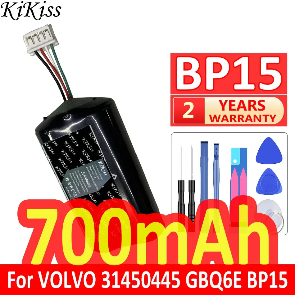 700mAh KiKiss Powerful Battery For VOLVO 31450445 GBQ6E BP15