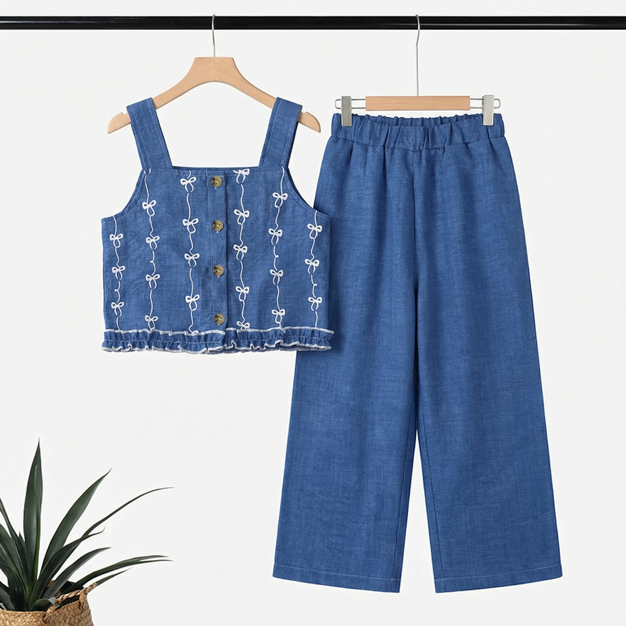 conjunto-casual-simples-azul-de-verao-para-meninas-de-3-a-7-anos-com-top-de-alca-estampado-e-calcas-de-perna-larga-conjunto-de-duas-pecas-versao-coreana