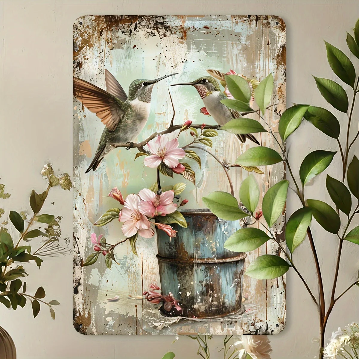 1pc Vintage Hummingbird & Flor - đánh giá và giá Outdoor Furniture Metal